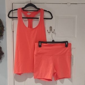 All in Motion Peach Activewear Set